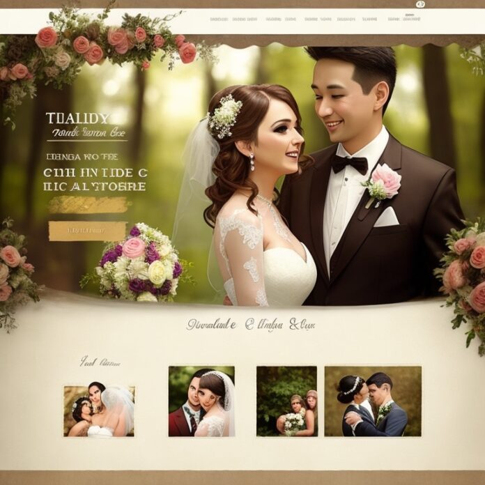 how to make a wedding website