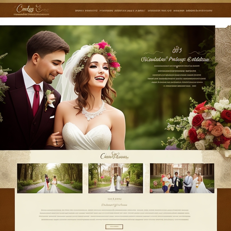 how to make a wedding website