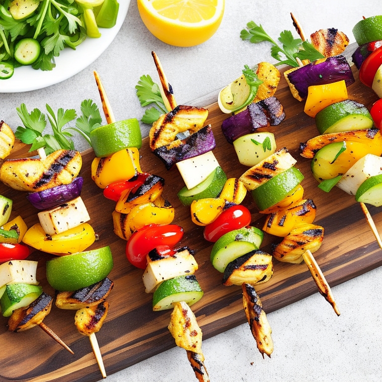 Grilled Vegetable Skewers