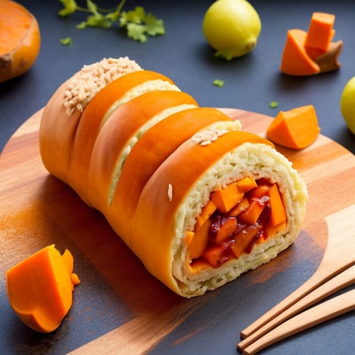 sweet potato roll sushi